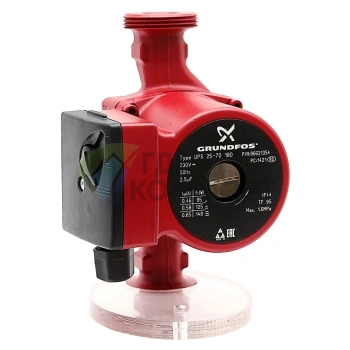 Циркуляционный насос Grundfos UPS 25-70 180 - фото 1