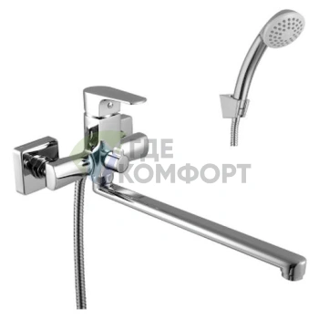 Стильный универсальный смеситель Lemark Plus Factor LM1651C