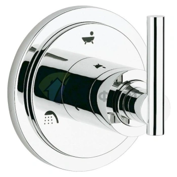 Переключатель потоков Grohe Atrio 19134000: 3 стильных режима душа