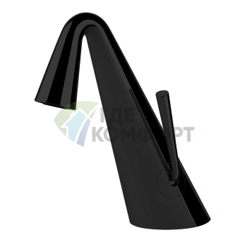 Смеситель для раковины Gessi Cono Black XL без донного клапана (45001#299) - фото 1