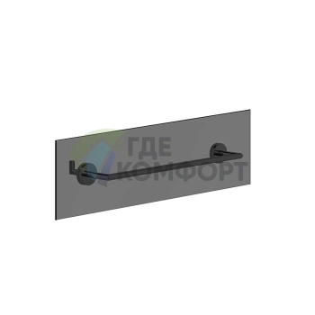 Полотенцедержатель Gessi Tondo для стекла 45 см, цвет Black XL (63726#299) - фото 1
