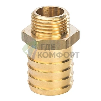 Штуцер с наружной резьбой STOUT НР 1/2 x 25 - фото 1