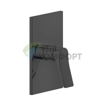 GESSI Rilievo Встраиваемый Смеситель для Душа на 1 Источник, Цвет Nero XL (59061#299) - фото 1