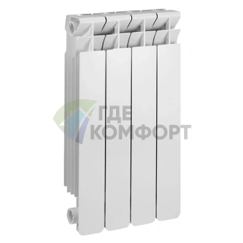 Радиатор алюминиевый Smart Installations 350004 Easy One 350 4 секции