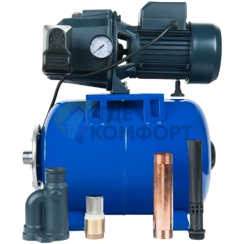 Насосная станция UNIPUMP AUTO DP 750-50 г/а 50 л - фото 1