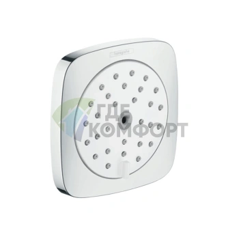 Форсунка боковая HG PuraVida 100 1jet RainAir G1/2 хром (28430000) - фото 1