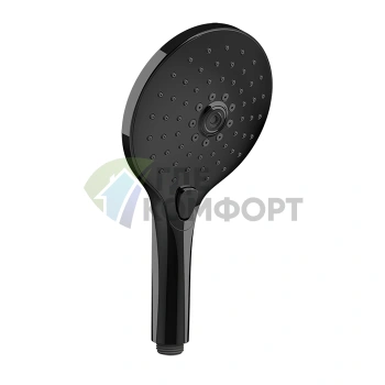 Ручной душ GESSI с 3 режимами, цвет Black XL (47351#299) - фото 1