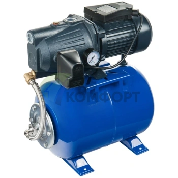 Насосная станция UNIPUMP AUTO JET 80 L-50-S с г/а 50 л нерж. сталь - фото 1