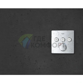 Термостат для ванны и душа Grohe Grohtherm SmartControl 29126000 - фото 4