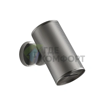 Верхний душ GESSI 316 DIAMANTATO 79 мм с эффектом водопада в цвете Steel Brushed (57283#239) - фото 1