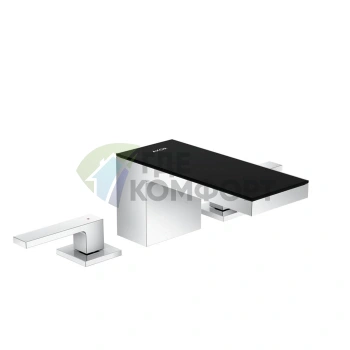 Смеситель для раковины AX MyEdition 70 см, 3 отверстия, хром (47052000) - фото 1