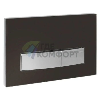 Кнопка смыва Geberit Sigma 50 с зеркальным дымчатым стеклом 115.788.SD.5 - фото 2