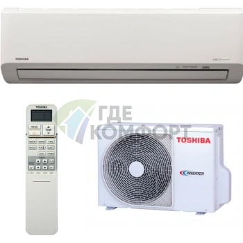 Cплит-система настенного типа Toshiba RAS-13N3KV/RAS-13N3AV-E inverter - фото 1