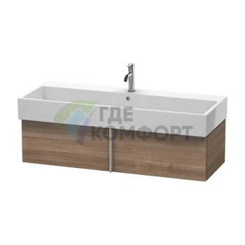 База под раковину Duravit VA с выдвижным ящиком в цвете тичинская вишня (VA612907373) - фото 1