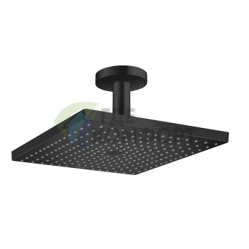 HG Raindance Верхний душ 1 jet с потолочным креплением, 300x300 мм, черный матовый (26250670) - фото 1