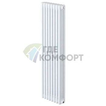 Трубчатый стальной радиатор Zehnder Charleston 3180/08 секций с боковым подключением 3/4 - фото 1