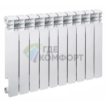 Радиатор алюминиевый Lammin PREMIUM AL500-100-10