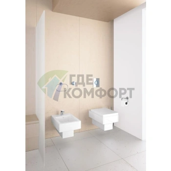 Кнопка смыва Grohe Nova Cosmopolitan Light для подвесного унитаза, хром - фото 3