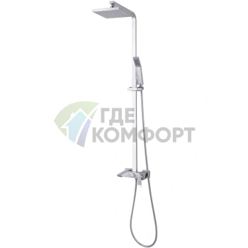 Душевая стойка Lemark Contest LM5862CW белая - фото 1