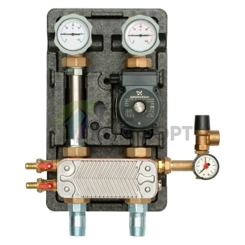 Насосная группа Meibes UK разделительный контур 1 с насосом Grundfos UPS 25-60-т/о 30 пл. ME 45811.30