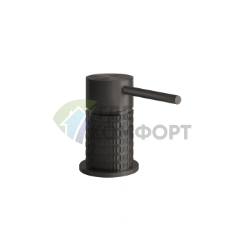Рычаг дистанционного управления GESSI из нерж. стали 316 с покрытием Brushed Black Metal PVD (54205#707) - фото 1
