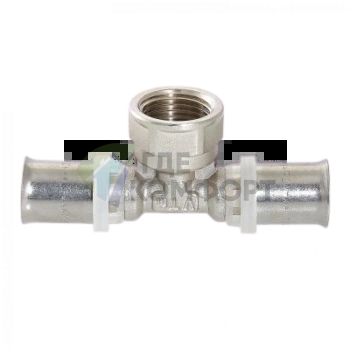 Тройник пресс с внутренней резьбой 26х1/2х26 Valtec - фото 3