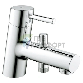 Смеситель Grohe Concetto для установки на борт ванны 32701001 - фото 1