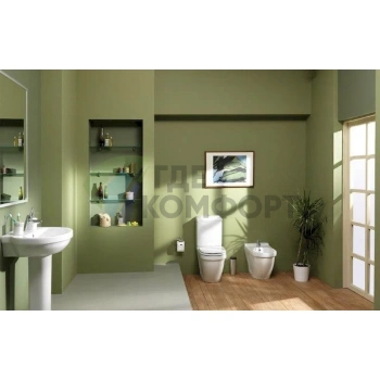 Унитаз-компакт Creavit Dream DR311: Стиль и комфорт в компактном исполнении - фото 2
