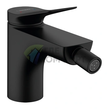 Смеситель для биде HANSGROHE VIVENIS однорычажный, матовый черный (75200670) - фото 1