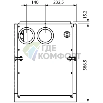 Газовый конденсационный настенный котел Ariston Genus Premium EVO HP 115KW EU - фото 4