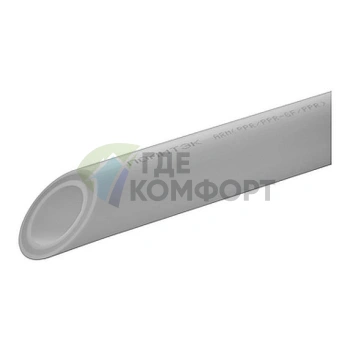 Труба армированная стекловолокном PPRC Политэк D 63x10-5 PN 20