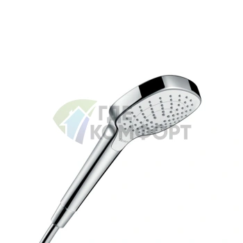 Ручной душ HG Croma Select E Vario с 3 режимами струи (белый/хром) (26812400) - фото 1