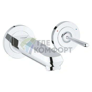 Смеситель Grohe Eurodisc Joy 19968000 для раковины: однорычажный, надежный, современный дизайн