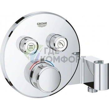 Термостат Grohe Grohtherm SmartControl для ванны с душем - фото 1