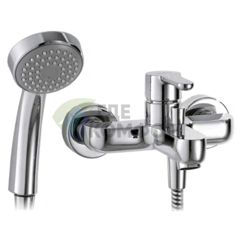 Смеситель Bravat Stream F63783C-B для ванны с душем - фото 1