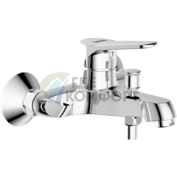 Смеситель для ванны с душем Bravat Eco F6111147C-B: Элегантность и экологичность - фото 3