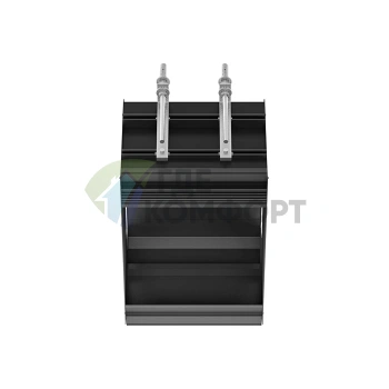 Профиль линейный GESSI BINARIO 250 мм, черный XL, без подготовки под модули (61011#299) - фото 1