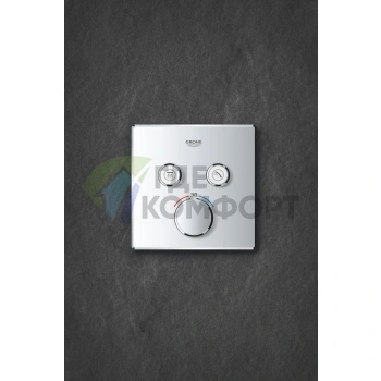 Термостатический смеситель Grohe Grohtherm SmartControl для ванны с душем - фото 2