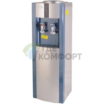 Кулер для воды напольный Aqua Well 16L-E AW ПК BH-YLR-16L-E серебристо-синий