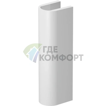 Пьедестал Duravit Darling New белый 175x220 мм для моделей 262165, 262160, 262155 (858240000) - фото 1