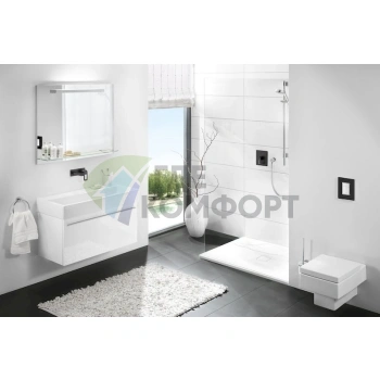 Смеситель Grohe Quadra для ванны с душем, настенный монтаж - фото 3