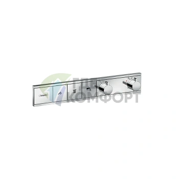 Термостат для душа Hansgrohe RainSelect с 3 источниками воды (хром) (15381000) - фото 1