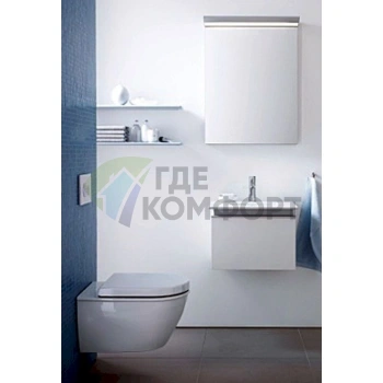 Подвесной унитаз Duravit Darling New — инновационный дизайн и стиль (2545090000) - фото 3