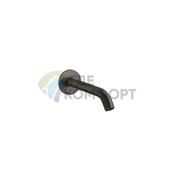 Настенный излив GESSI 316 146мм, цвет Brushed Black Metal PVD (54010#707) - фото 1
