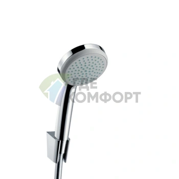 Душевой набор HG Croma 100 Mono с ручным душем и держателем – хром (27575000) - фото 1
