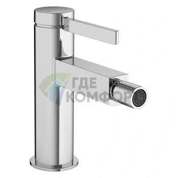 Смеситель Hansgrohe Finoris для биде: однорычажный с донным клапаном, хром (76200000) - фото 1