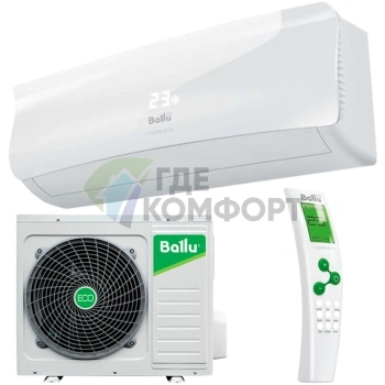 Сплит-система настенного типа Ballu IGreen PRO BSAG-18HN1_17Y on/off - фото 1