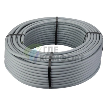 Труба сшитый полиэт. Hoobs, PE-Xa/EVOH 16 х 2,2 цвет серый, бухта 120м HB-PEXEV-1622120-P (ХУБС)
