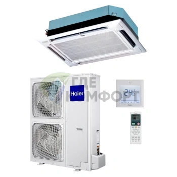 Кондиционер кассетный Haier AB60CS1ERA(S) / 1U60IS1ERB(S) / PB-1340IB inverter - фото 1
