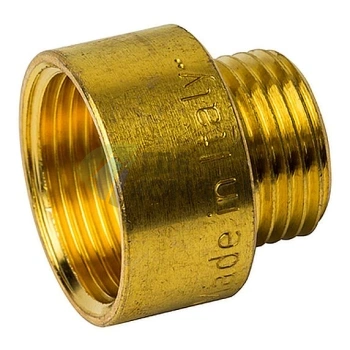 Переходник STOUT ВН 1/2 x 3/8 внутренняя/наружная резьба латунный - фото 3